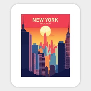 NEW YORK Sticker